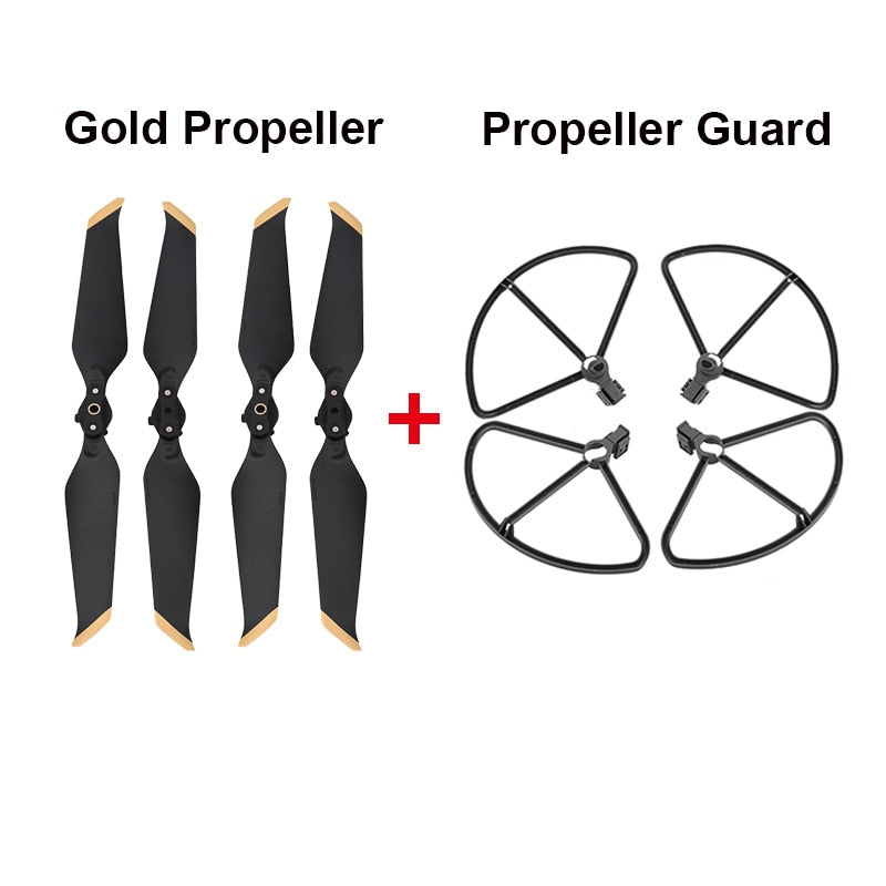 4PCS Low-Noise Props Propeller for DJI Mavic 2 Pro Zoom Quick-Release Blade 8743 Noise Reduction Fan Drone Parts Screw Accessory