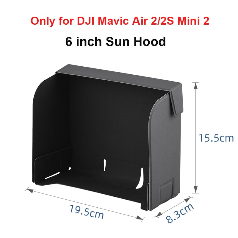 Phone Tablet Sun Shade for DJI Mavic 3/AIR 2/2S/Pro/Mini 2/MINI 3 PRO/Mavic 2 Zoom Drone Controller Folding Hood Monitor Cover