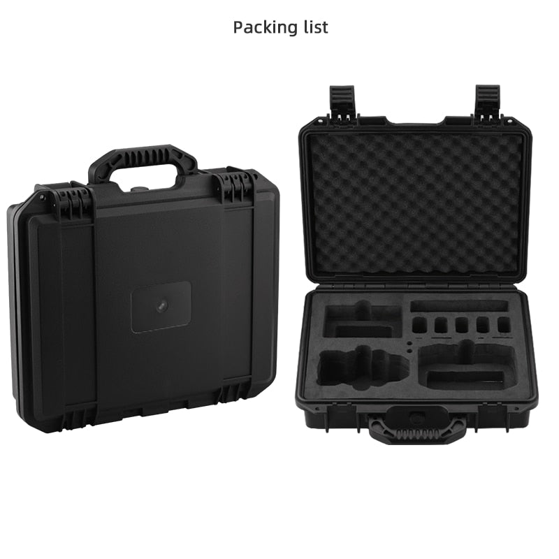 ABS Explosion-proof Box HandBag for DJI Mini 2/3 Pro Hard shell Waterproof Box for Mavic Air 2S/2 Drone Accessories Storage Case