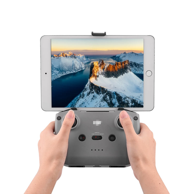 Remote Control Tablet Extended Bracket Mount for DJI Mavic 3/Air 2/Mini 2/Mini 3 Pro Transmitter Tablet Clip Holder Accessory