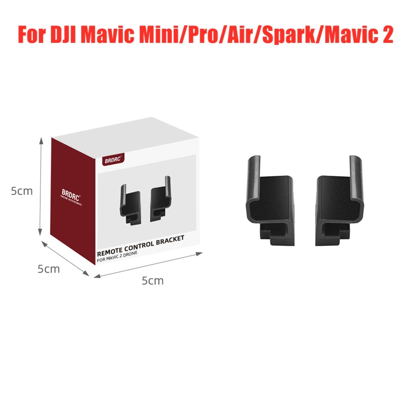 Phone Mount For DJI Mavic Mini Pro Air Spark Mavic 2 Zoom Drone Remote Control Clamp Clip Bracket Stable Phone Holder Accessory