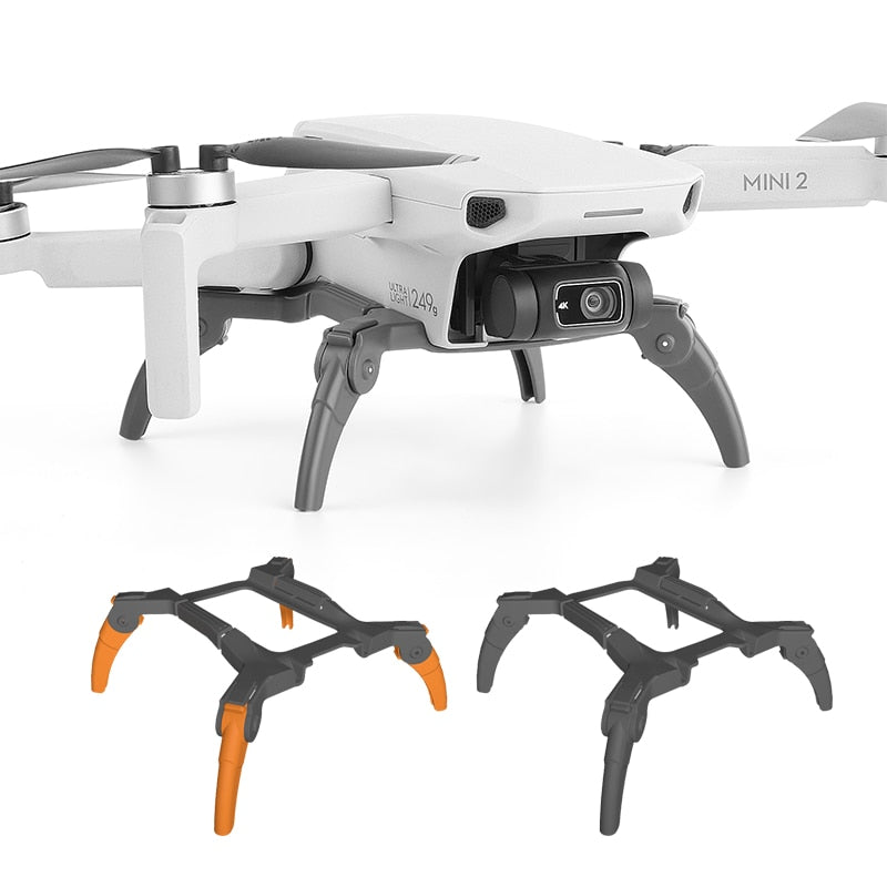 For DJI Mini 4 Pro Drone Landing Gear Extension Heightened Folding  Accessories