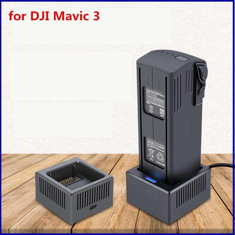 Mavic 3 Battery Charging Hub USB Charges 1 Battery In Sequence for DJI Mavic 3 Drone Accessories Smart Battery Charger