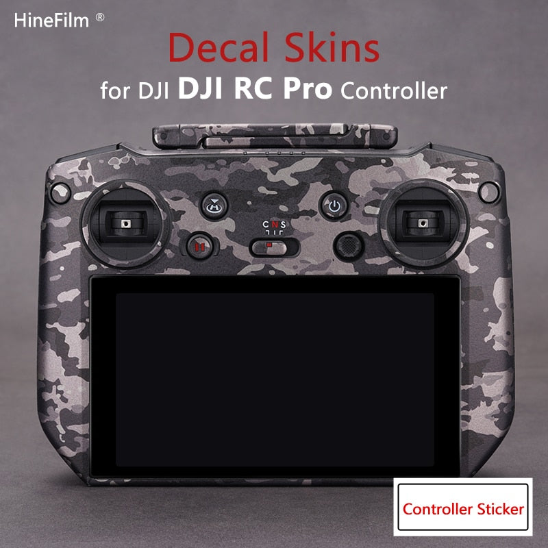 Wrap Skin Decal Stickers - Camo Black - - DJI Mini 3 Pro / DJI Mini 3