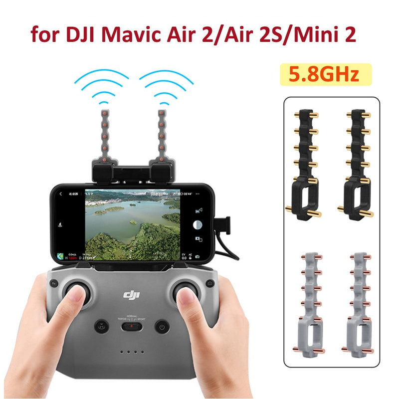 5.8GHz Yagi Antenna Signal Booster Amplifier for DJI Mavic 3/Mavic Air 2S/Mini 2/Air 2 Remote Controller Signal Extender