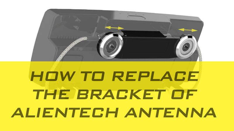 How to replace the new bracket & Cabels for ALIENTECH Pro Duo antenna booster.