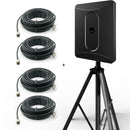 ALIENTECH DEIMOX Antenna Signal Booster Range Extender with amplifier works at 915MHz 1.2G 2.4G 5.2G and 5.8G for Any drone's remote control controllers of DJI AUTEL FPV etc