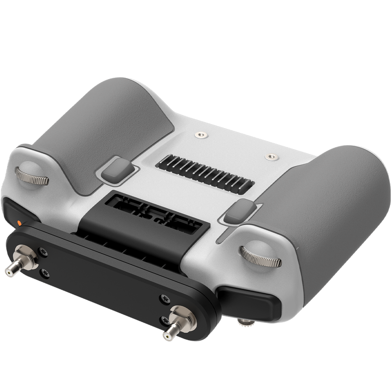 El controlador del DJI Mavic air 2 / Mini 2 modificado puede equiparse con una antena ALIENTECH externa.