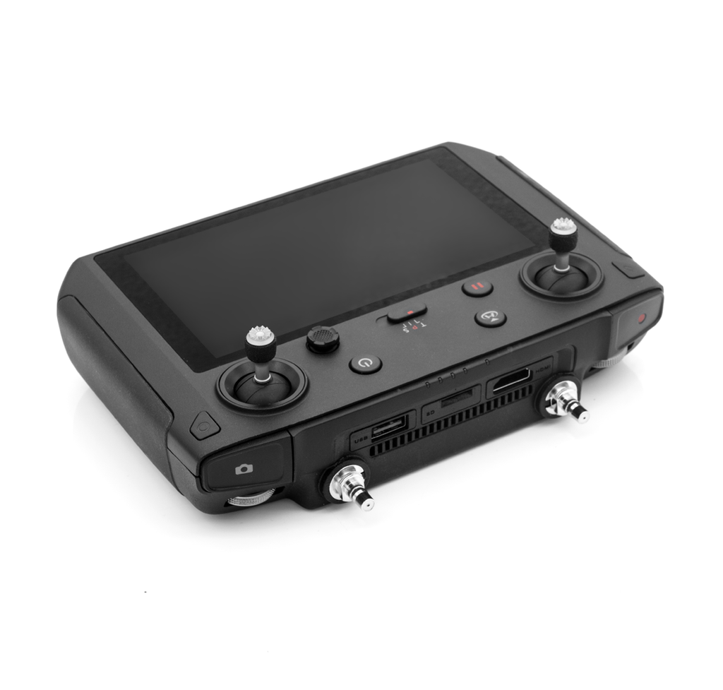 The controller of the modified DJI Smart Controller/RC PRO can be ...