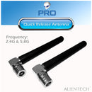 ALIENTECH 2.4G&5.8G Dual frequency antenna of omnidirectional with quick release  for DJI drones - ALIENTECH