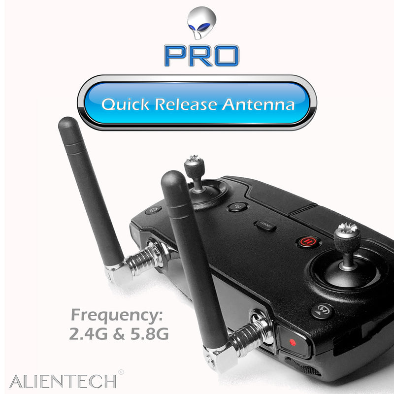 ALIENTECH 2.4G&5.8G Dual frequency antenna of omnidirectional with quick release  for DJI drones - ALIENTECH