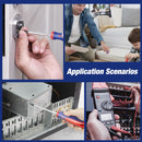 WORKPRO Magnetic Screwdriver home repair Screwdriver Slotted/Phillips CRV screwdriver with Hole