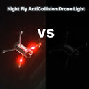 Ulanzi DR-02 Universal Strobe Drone Lighting For DJI Mini 3 PRO 2 Mavic Air 2 Chargeable Night Fly Anticollision Drone Accessory