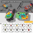 PVC Skin Stickers for DJI Mavic 3 Drone Decal Skin Sticker Drone Body + Remote Controller + Arm Stickers Protective Film