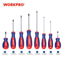 WORKPRO Magnetic Screwdriver home repair Screwdriver Slotted/Phillips CRV screwdriver with Hole