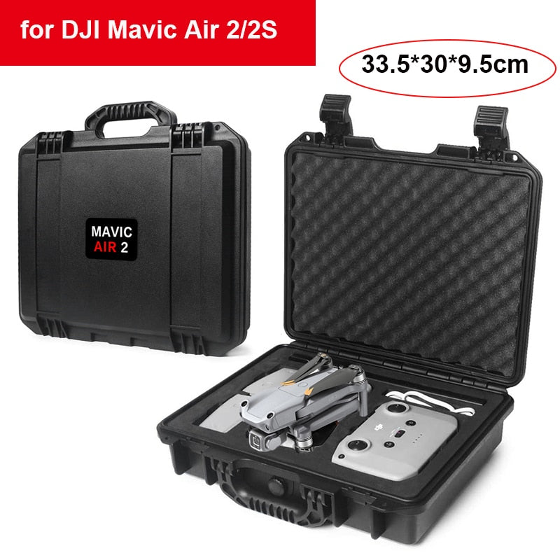 ABS Explosion-proof Box HandBag for DJI Mini 2/3 Pro Hard shell Waterproof Box for Mavic Air 2S/2 Drone Accessories Storage Case