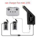 YX 3 in 1 Car Charger For DJI Mini 2 Intelligent Battery Charging Hub And DJI FPV Car Connector USB Adapter Multi 2 Battery