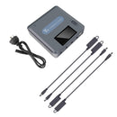 Multi Charger for DJI Air 2s Mavic Air 2 Battery Charger Remote Control Intelligent Fast Charging Hub LCD Display Accessories