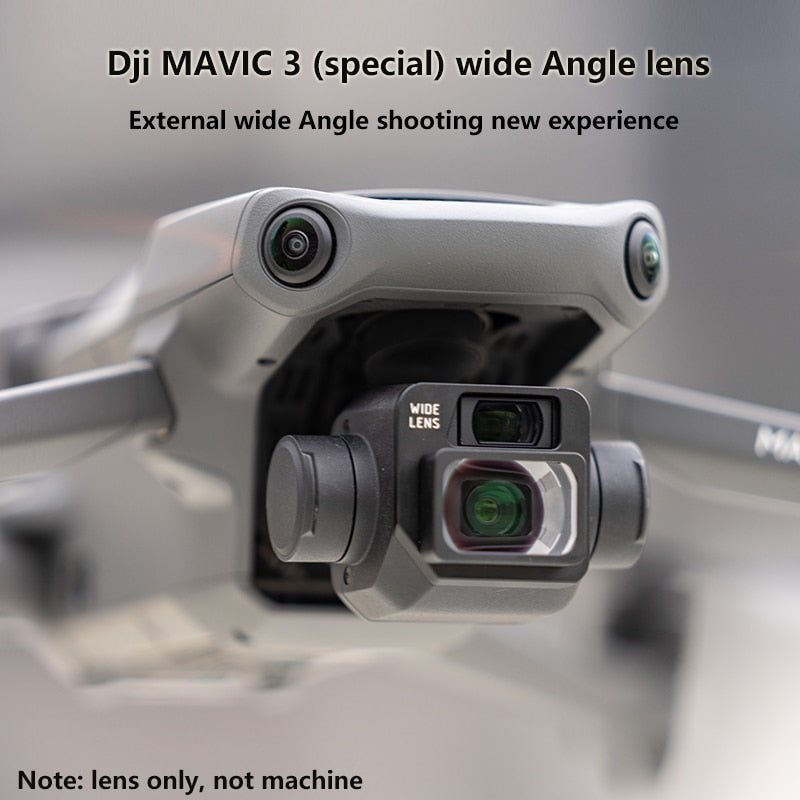 Ultra Wide-angle Lens Filter kits for DJI Mavic 3 Drone Wide Field of Vision 1.15X Deformable Mirror Royal Mavic3 Accessories