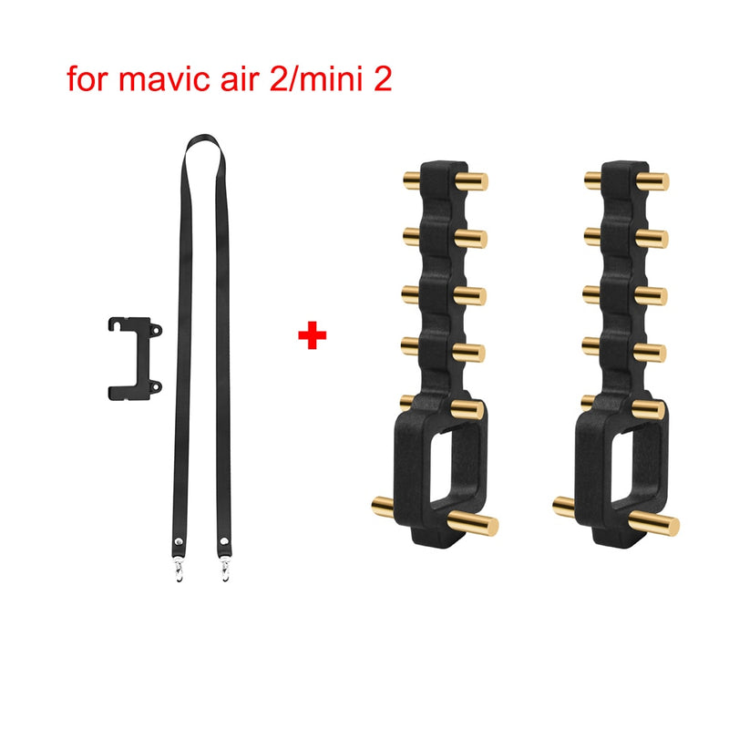 Dual-hook Bracket Buckle Strap for DJI MAVIC 2 PRO Zoom Spark Air2 Mini Mini SE Lanyard Safety Sling Rope Mount Holder Accessory