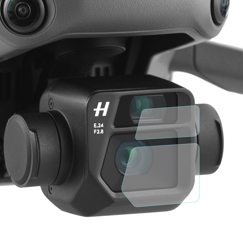 Tempered Glass Lens Protective Film for DJI Mavic 3/Cine Drone Hasselblad 4/3 CMOS Gimbal Camera Dust-proof Protector Accessory