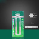 LAOA S2 alloy steel hex electric screwdriver tips with magnetic 2pcs drill screwdriver head