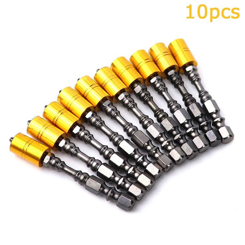 Strong Magnetic Screwdriver Bit Set 65mm Phillips Electronic Screwdriver Bits For Plasterboard Drywall Screw Driver