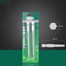 LAOA S2 alloy steel hex electric screwdriver tips with magnetic 2pcs drill screwdriver head