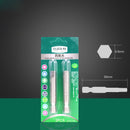 LAOA S2 alloy steel hex electric screwdriver tips with magnetic 2pcs drill screwdriver head