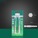 LAOA S2 alloy steel hex electric screwdriver tips with magnetic 2pcs drill screwdriver head