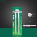 LAOA S2 alloy steel hex electric screwdriver tips with magnetic 2pcs drill screwdriver head