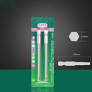 LAOA S2 alloy steel hex electric screwdriver tips with magnetic 2pcs drill screwdriver head