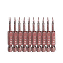LAOA 7/10pcs S2 60HRC Hex Screwdriver Bits Set  Hexagonal Electric Screwdrivers Bit Kit With Magnetism 50mm