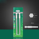 LAOA S2 alloy steel hex electric screwdriver tips with magnetic 2pcs drill screwdriver head