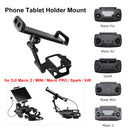 Phone Tablet Holder Mount for DJI Mavic 2/MINI/PRO/Spark/AIR Front View Bracket with Lanyard Remote Control Portable Accessories