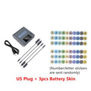 Multi Charger for DJI Air 2s Mavic Air 2 Battery Charger Remote Control Intelligent Fast Charging Hub LCD Display Accessories