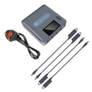 Multi Charger for DJI Air 2s Mavic Air 2 Battery Charger Remote Control Intelligent Fast Charging Hub LCD Display Accessories