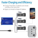 5 in 1 Battery Charger Hub for DJI Mavic 3 Drone Remote Controller SmartPhone Charging Hub Intelligent Rapid Charger