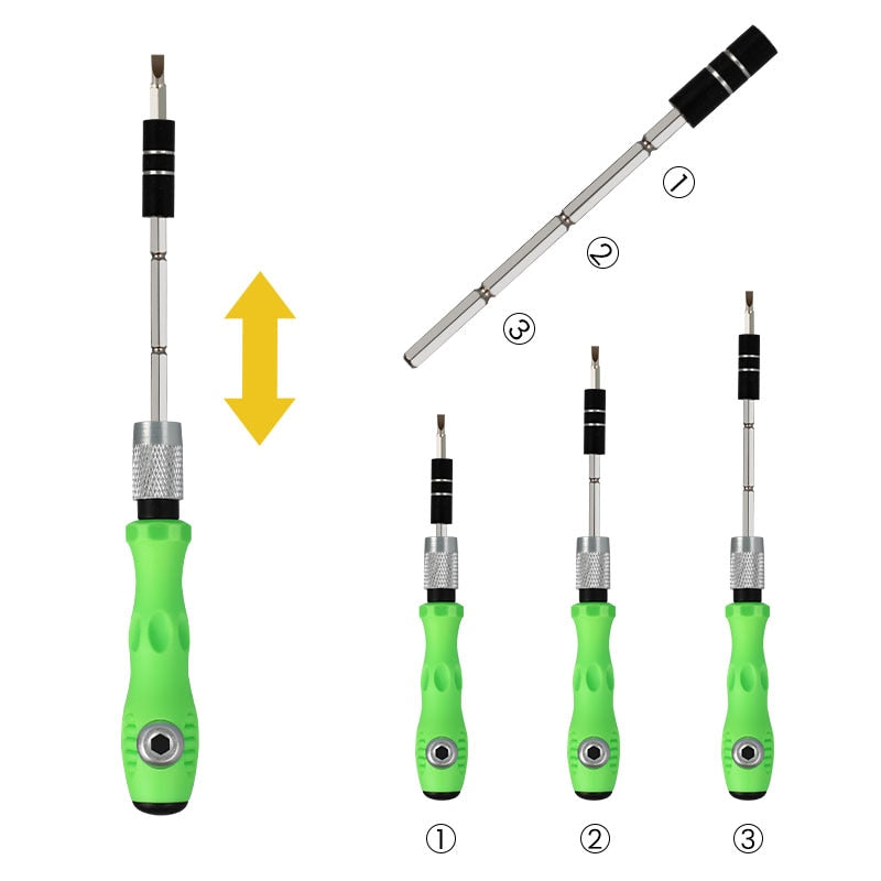 Mini-mini 32 in 1 precision set screwdriver multi-function screwdriver bit hand tool Mobile phone repair