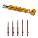 5in1 Screwdriver Repair Kit Screwdriver Sets Phone Opening Tools Phone Repair Tools for Iphone Huawei Xiaomi /Color Random