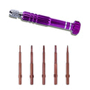 5in1 Screwdriver Repair Kit Screwdriver Sets Phone Opening Tools Phone Repair Tools for Iphone Huawei Xiaomi /Color Random
