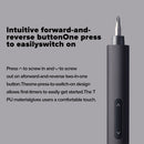 HOTO Precision Screwdriver Kit 25 in 1 Rechargeable Power Screwdriver Magnetic Bits Electric Screwdriver Set For Mobile Phone