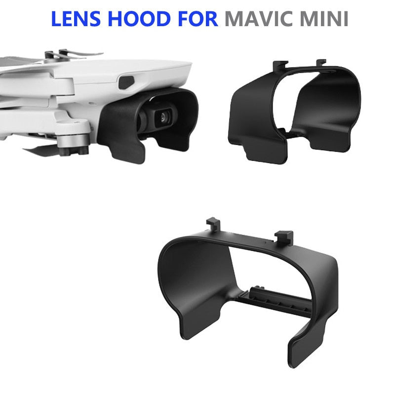 For DJI Mini 2/MINI SE Lens Hood Anti-glare Lens Cover Gimbal Cover Sunshade Sunhood For DJI Mavic Mini Drone Accessories