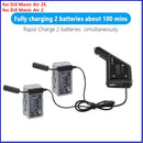 3 in 1 Car Charger Mavic Air 2S Car Charger Battery Charging USB Port Remote Control Charge For DJI Mavic Air 2 Charger Hub
