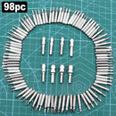 115 In 1 Screwdriver Set Magnetic Screwdriver Set Phone Repair PC Tool Kit Precision Torx Hex Screwdriver Hand Tools