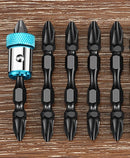 Bits for Screwdriver Alloy Magnetic Ring Electric Screwdriver Bits Anti-corrosion Strong Magnetizer Screwdriver Drill Bit Set