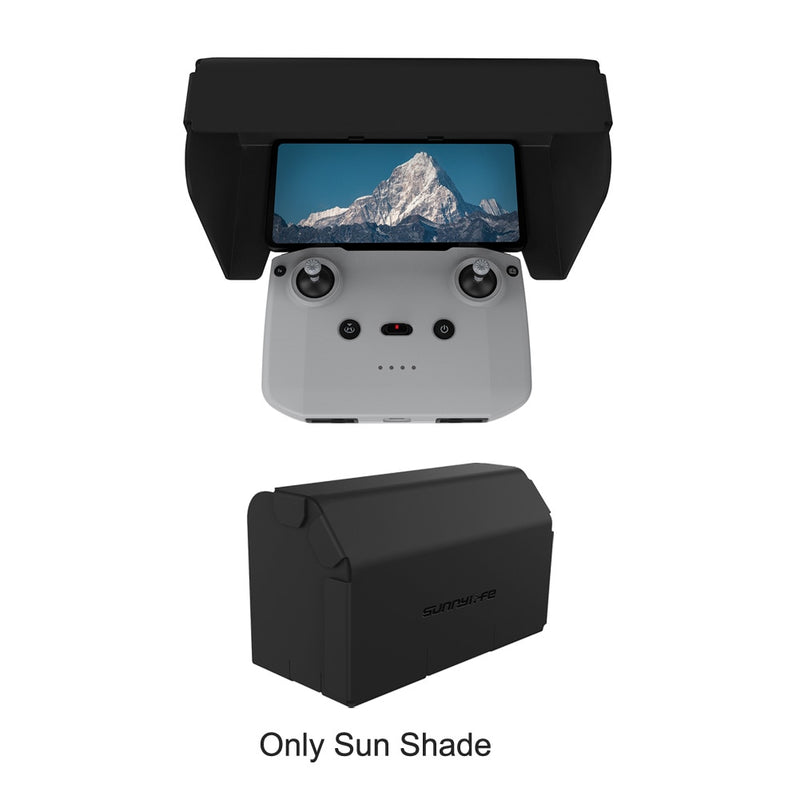 Sun Shade For DJI Mavic 3/Air 2S/Mavic Air 2/Mini 2 Remote Control Mobile Phone Sun Hood Monitor Cover Drone Accessories