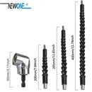 Adjustable 105 Degree Right Angle Driver Screwdriver  Tools Set 1/4 Hex Shank For Power Drill Screwdriver Bits Tools