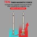 10PCS screwdriver manual lengthened electric strong magnetic force head set combined electric drill