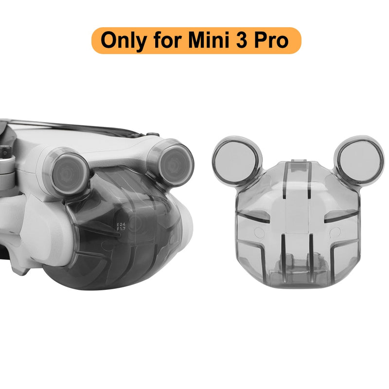 Lens Cover for DJI Mini 3 Pro/Mavic Mini/Mini 2/Mini SE Drone Protection Cap Dust-proof Cap Lens Hood Sunshade Drone Accessories